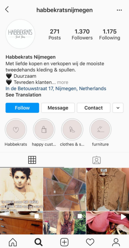 instagram account habbekrats